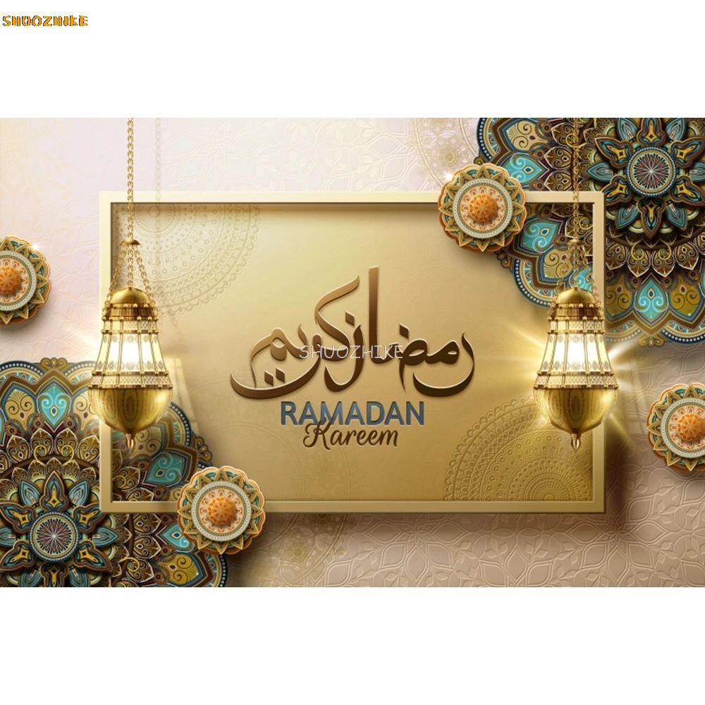 عيد مبارك خلفية رمضان كريم مصباح القمر عيد الأضحى مسلم كريم الإسلام مسجد التصوير خلفية ديكور استوديو الصور