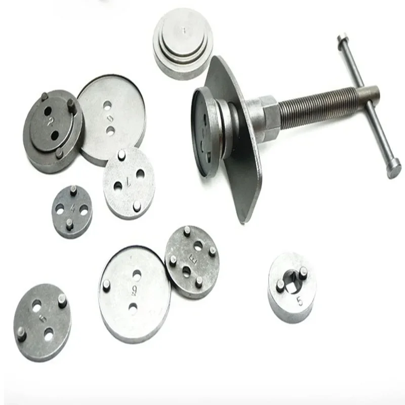 12pcs / set Universal Car Rear Brake Wind Disc Brake Caliper Piston Compressor Tool Kit for Most Cars Garage Repair Tools
