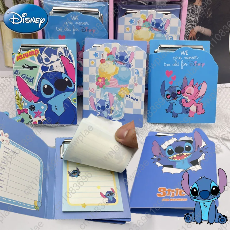 

Kawaii Disney Cartoon Stitch Paste Sticky Note Notebook Student School Office Stationery Notebooks Scratch Paper Postit Notepad