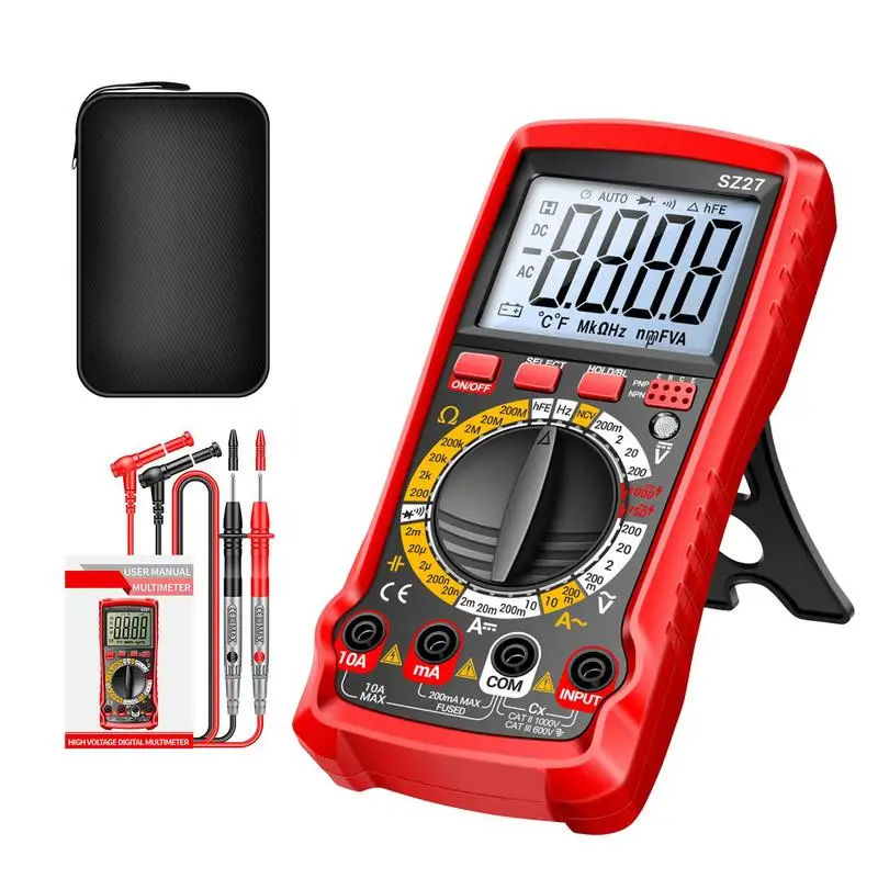 

Voltage Tester Electricity Tester Voltmeter Multimeter Professional Electrical Fuse Multimetro For Men Husband Boyfriend Grandpa