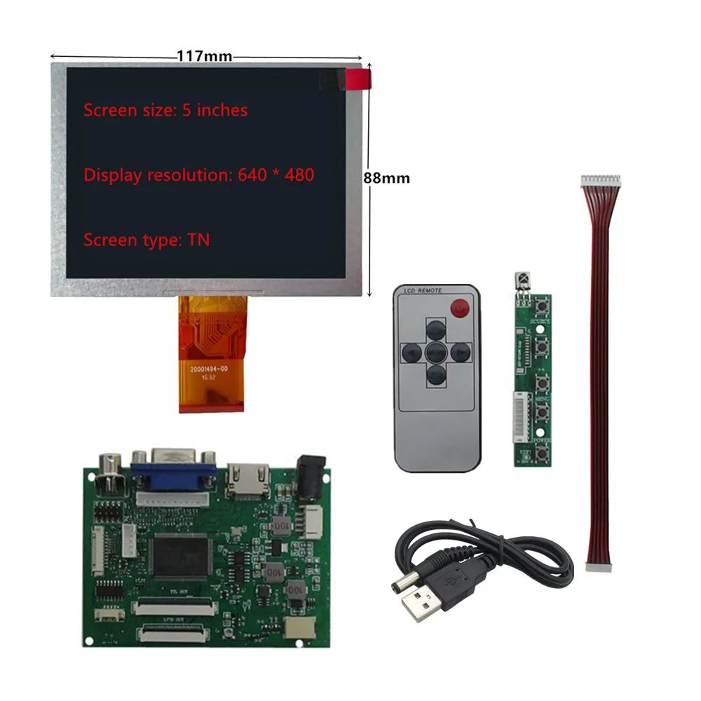 5-Inch 640*480 Lcd …