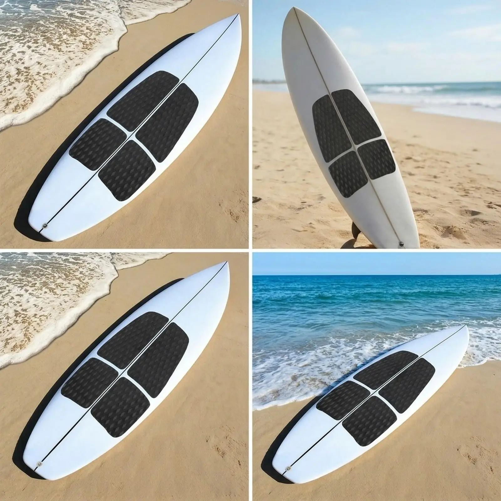 Anti Slip Surf Deck Traction Pad EVA Material Marine Accessory for Surfboards Shortboard Longboard Skimboard
