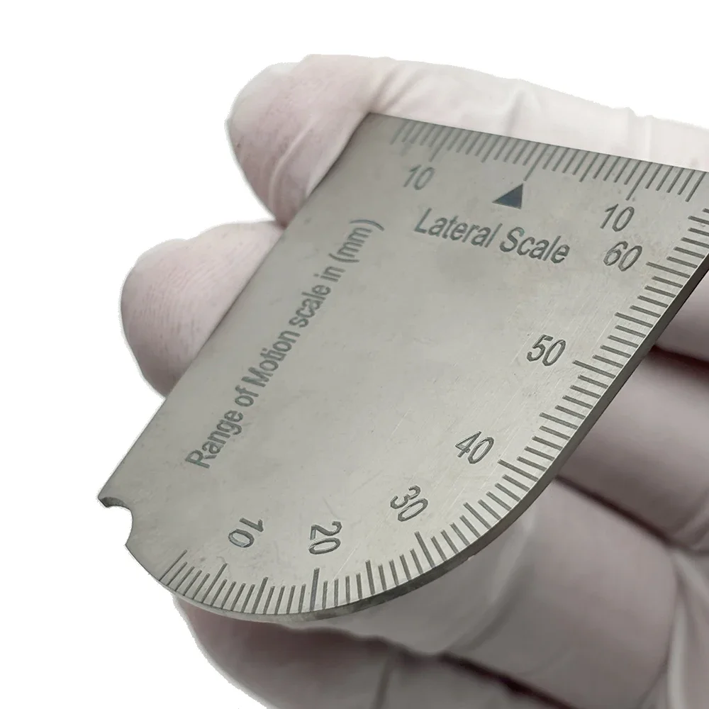 High Quality Precision Measuring Ruler Thickened metal Bite Gauge Caliper Mouth Gag Opening Capacity
