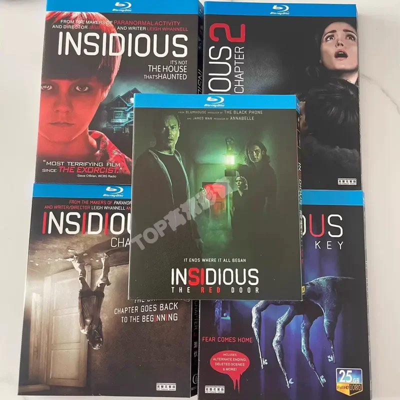BD Blu-ray America Lurking 1-5 Horror Thriller Movies Boxed Collector's Edition 5 Discs Ultra High Definition