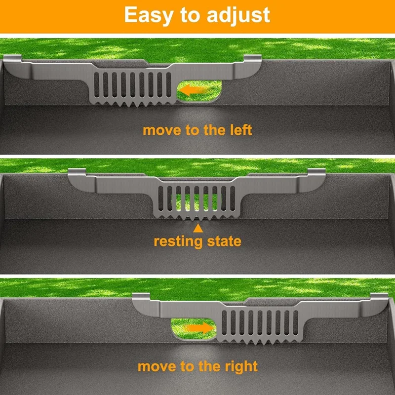 Soporte de espátula para puerta de grasa, trampa para grasa, parrilla, bloque de pantalla de malla para alimentos, accesorios de plancha para Blackstone