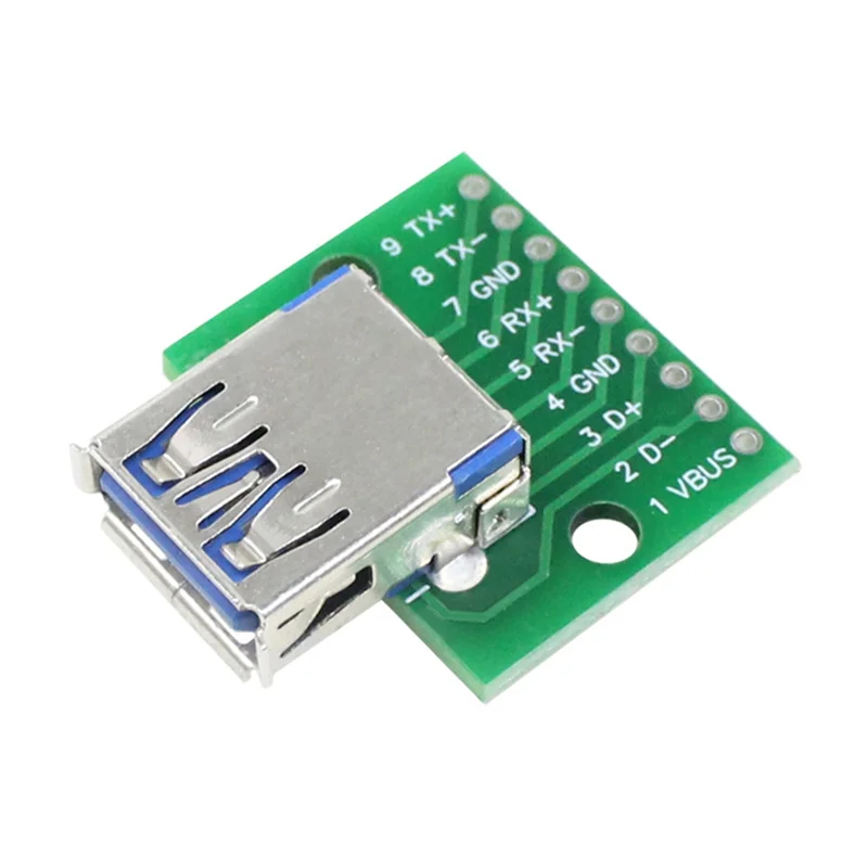 Usb 3.0 Female To Dip Pin Test Board Usb 3.0 To Dip Power Adapter Board Module Usb 3.0 Adapter Board Converter