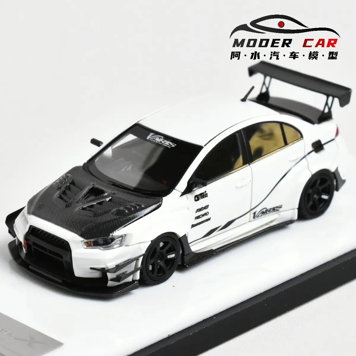 

404 ERROR 1:64 EVO X Varis EVO10, литая под давлением модель автомобиля для взрослых и хобби из смолы