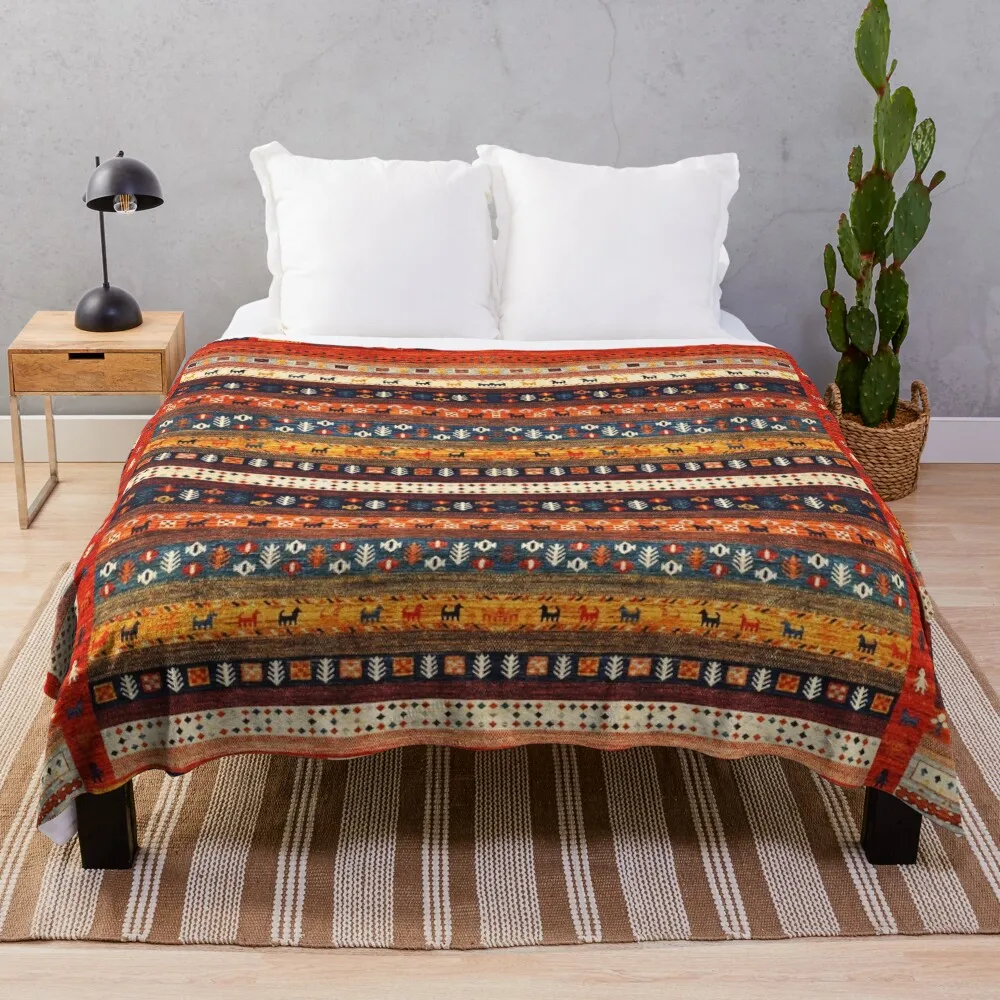 

Heritage Oriental Boho Berber Moroccan Style Throw Blanket Bed Fashionable Nap Thin wednesday Blankets