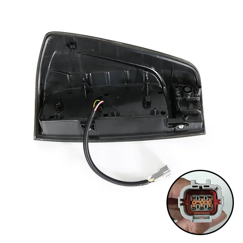 Pair Left&Right Tail Light Assembly For Nissan Navara Np300 2015-2021 Automobiles Rear Taillight Warning Light Reversing Light