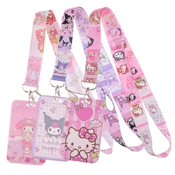 Lanière mignonne pour clé, tour de cou, porte-badge d'identité, porte-clés JOKey, porte-clés Anime japonais, accessoires cadeaux