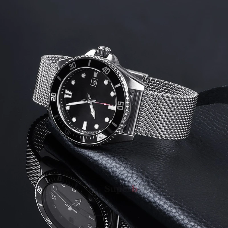 1.0 cinturino per orologio in acciaio inossidabile con cinturino in maglia milanese 18mm 20mm 22mm 24mm cinturino cinturino spessore 3mm per DW per Omega