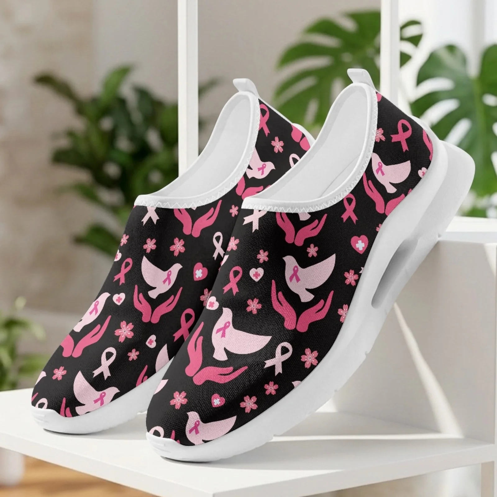 XIXIRIMIDO Chaussures à enfiler à bout large pour femmes, Chaussures d'infirmière, Baskets et chaussures décontractées pour hommes, Zapatillas de Mujer, Chaussures de sport souples