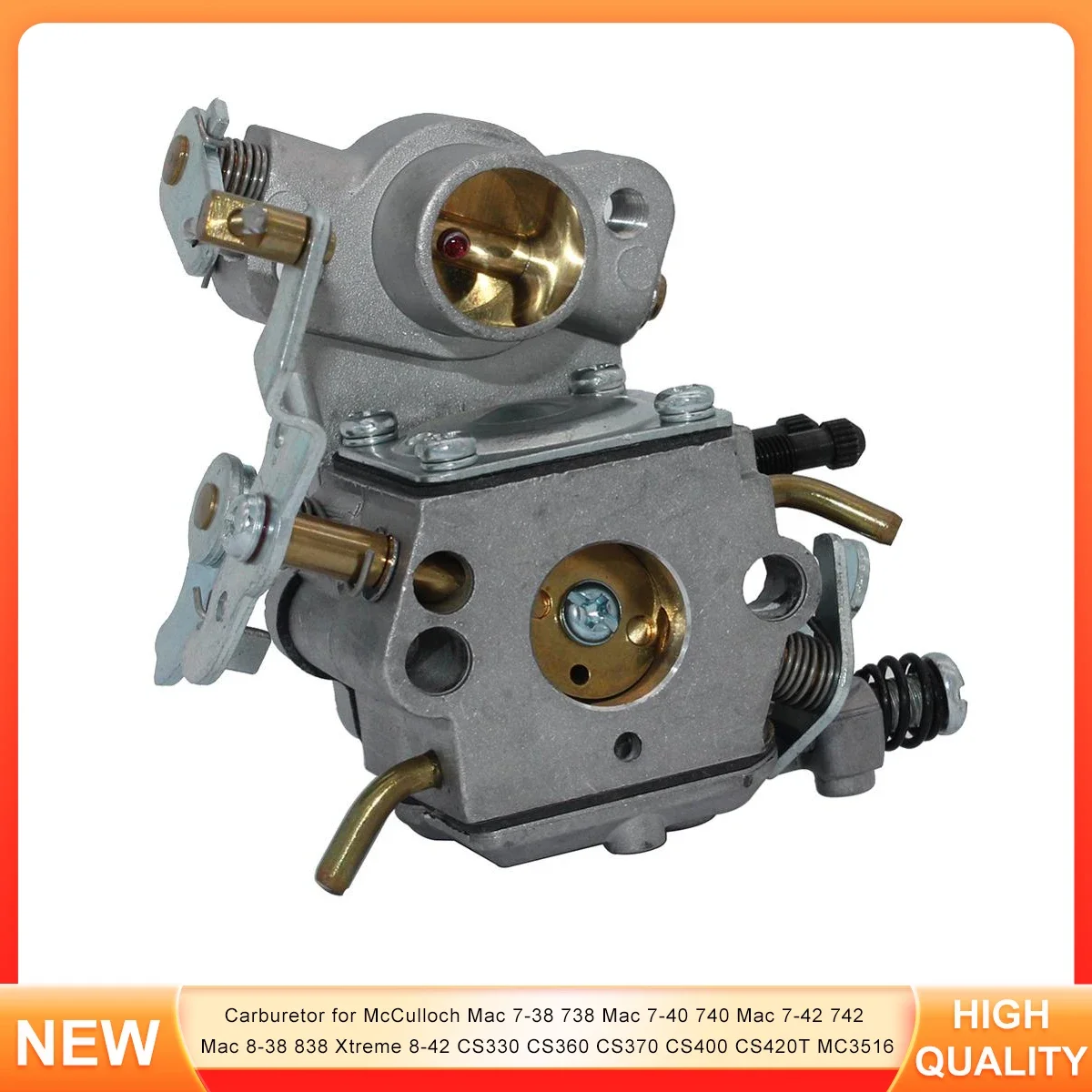 

Carburetor for McCulloch Mac 7-38 738 Mac 7-40 740 7-42 742 8-38 838 Xtreme 8-42 CS330 CS360 CS370 CS400 CS420T MC3516