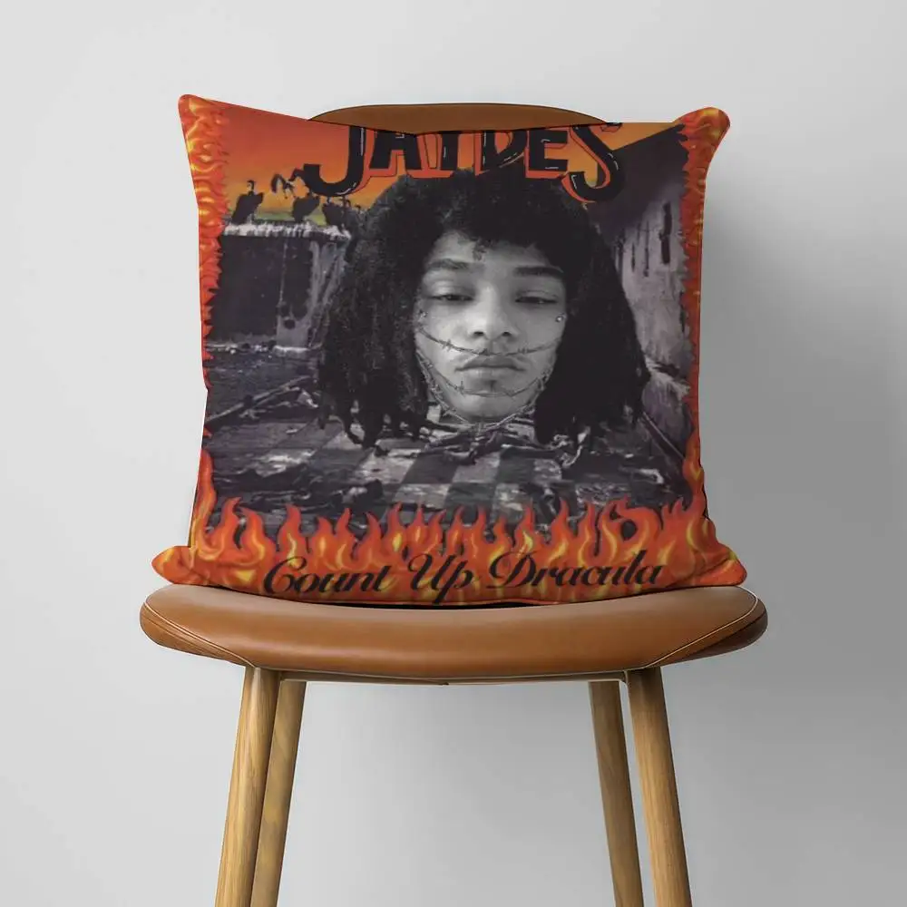 J-Jaydes Count Up Dracula 30x30cm 45x45cm Pillow Case Decor Protective Covers Comfortable Soft For Sofa Living Room Home Office