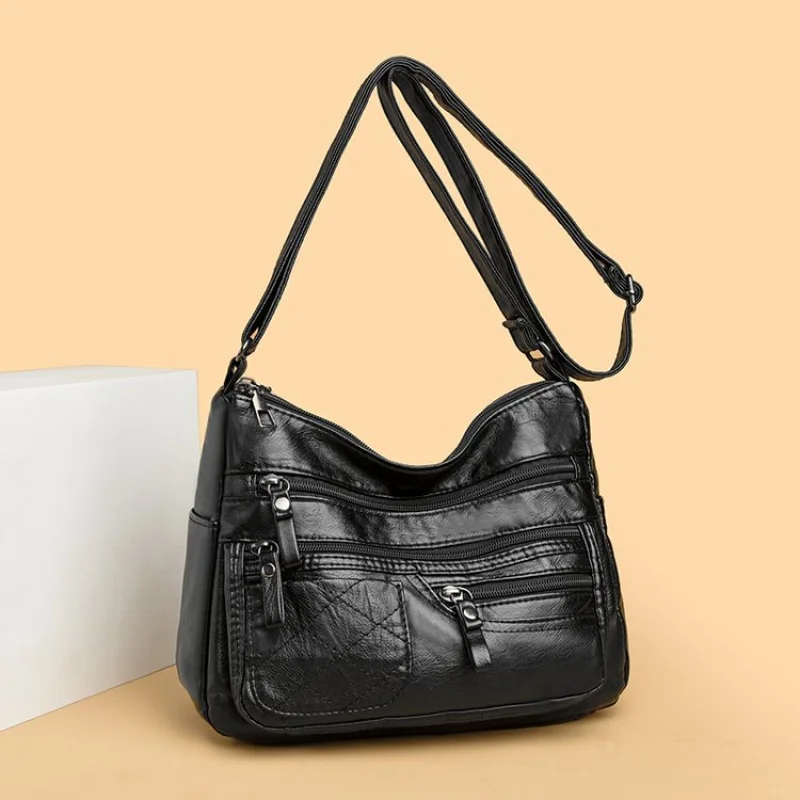 

Premium Designer Inspired Shoulder Bag Women, Elegant Leather Crossbody Messenger Purse Tote Handbag Classic Style