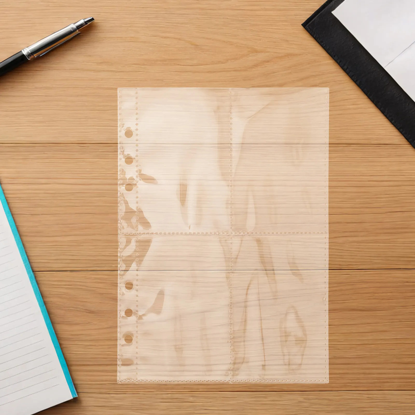 loose-leaf-divider-card-sleeve-transparent-protective-storage-insert-file-folder-divider-card-slot-for-document-sorting
