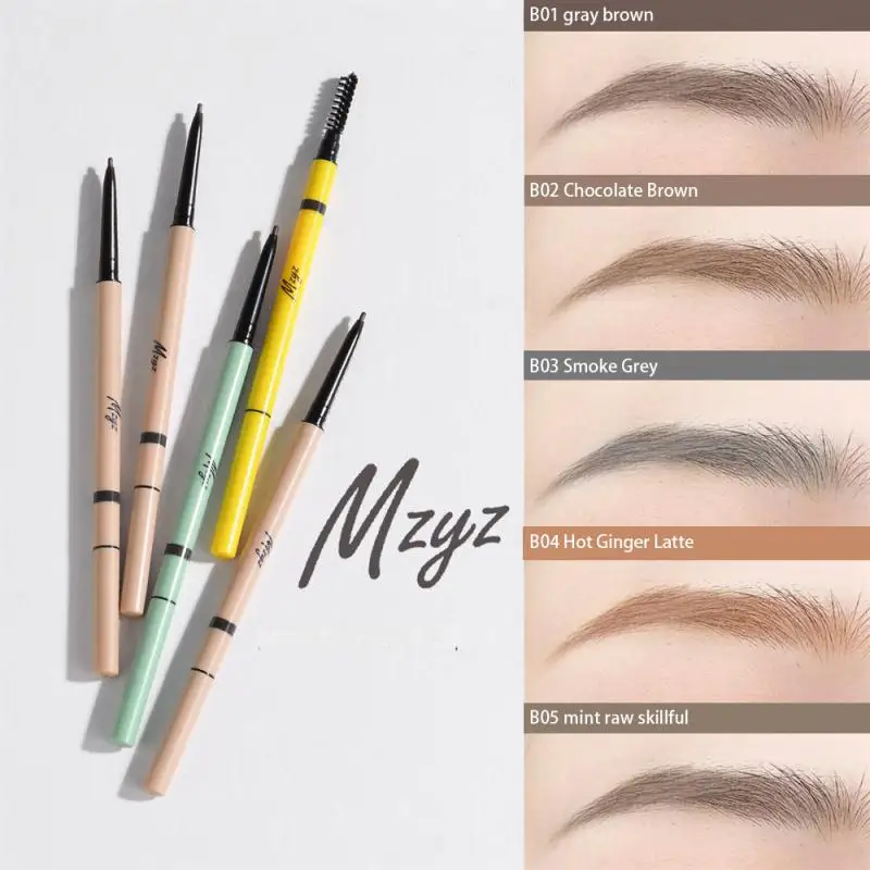 1/2/3PCS Lazy Eyebrow Pen General Easy Eyebrow Trimming Easy Color Eyebrow Pen Eye Makeup Uniwersalny ołówek do brwi