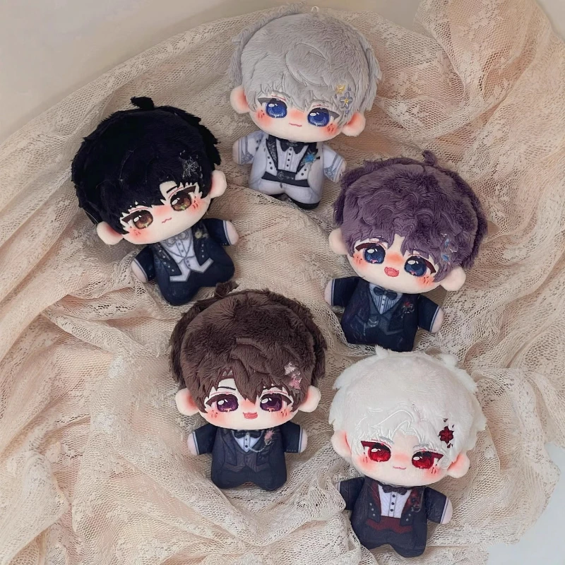 Anime Flowers Love and Deepspace Plush Pendant Toys Sylus Caleb Xavier Stuffed Dolls Plushies Key chain Keyring Birthday Gifts