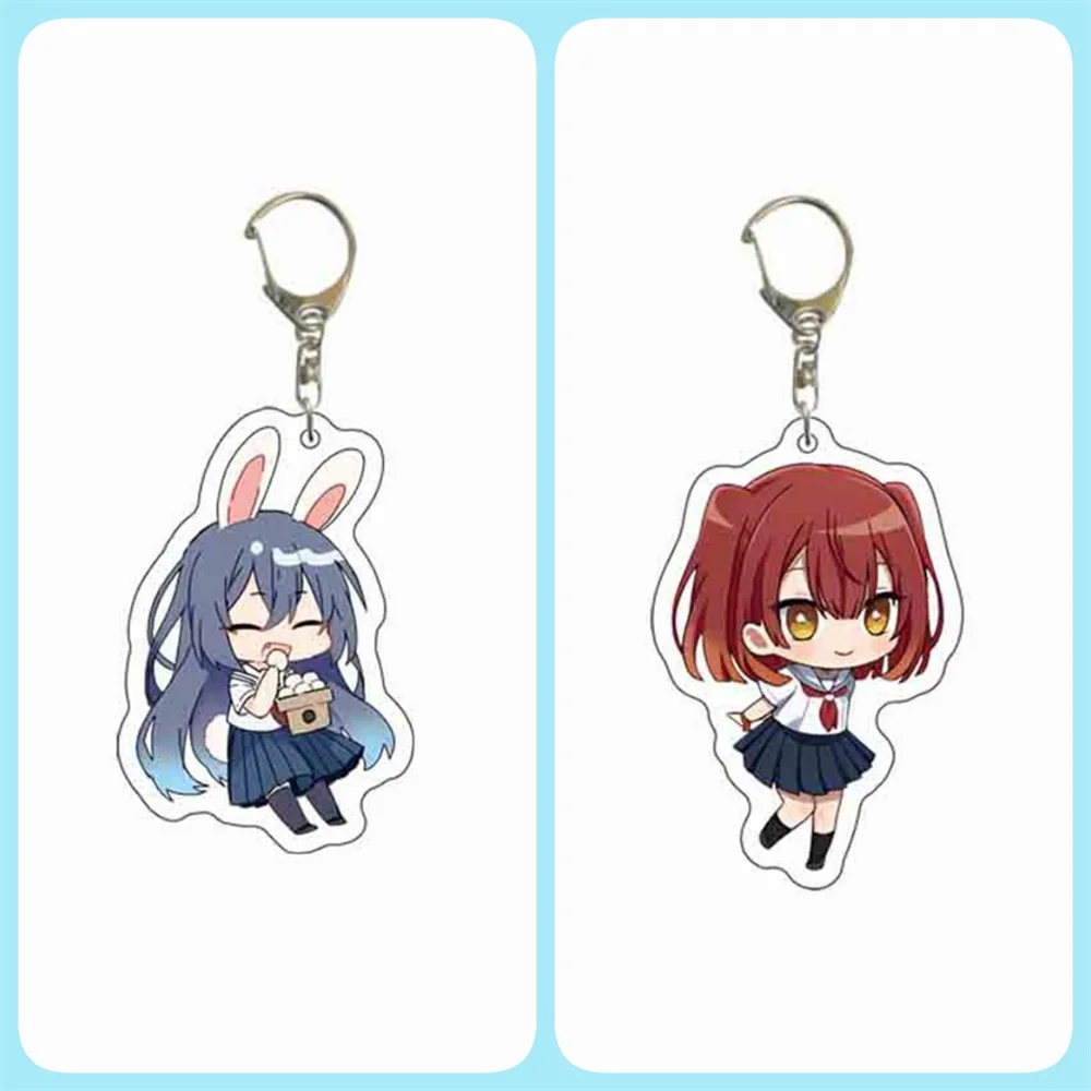 

6CM Anime This Monster Wants to Eat Me Acrylic Keychain Model Cosplay Charm Characters Ornament Accessories Christmas Gifts