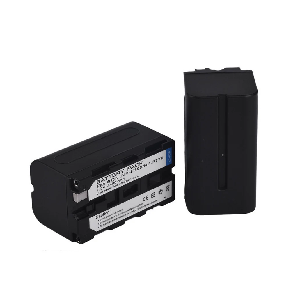 For Sony F750 F770 CCD-TRV35 DCR-TR7 7.2V 4400mAh Li-ion Battery Cell Photography Light LED Digital Camera Lithium Battery Pack