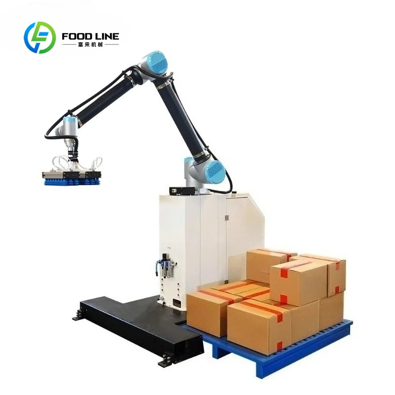 Customized Hot Selling Factory Price Collaborative Automatic Box Carton Stacking Stacker Robot Palletizer