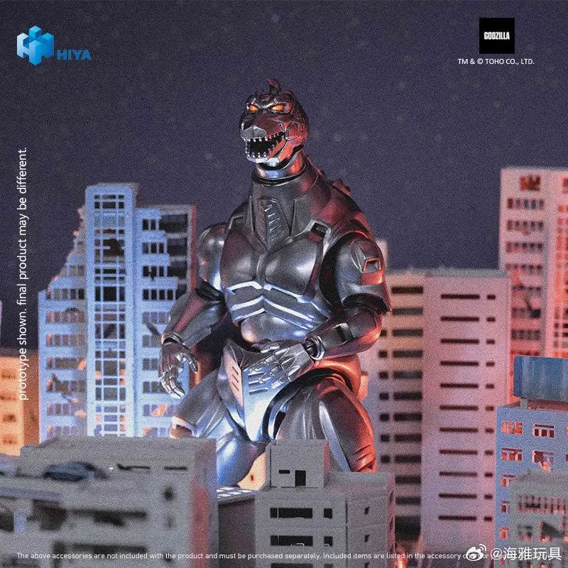 

Hiya Godzilla Vs Mecha Godzilla Action PVC Figure Finished Product Anime Collectible Desktop Decoration Boy Toy Birthday Gift