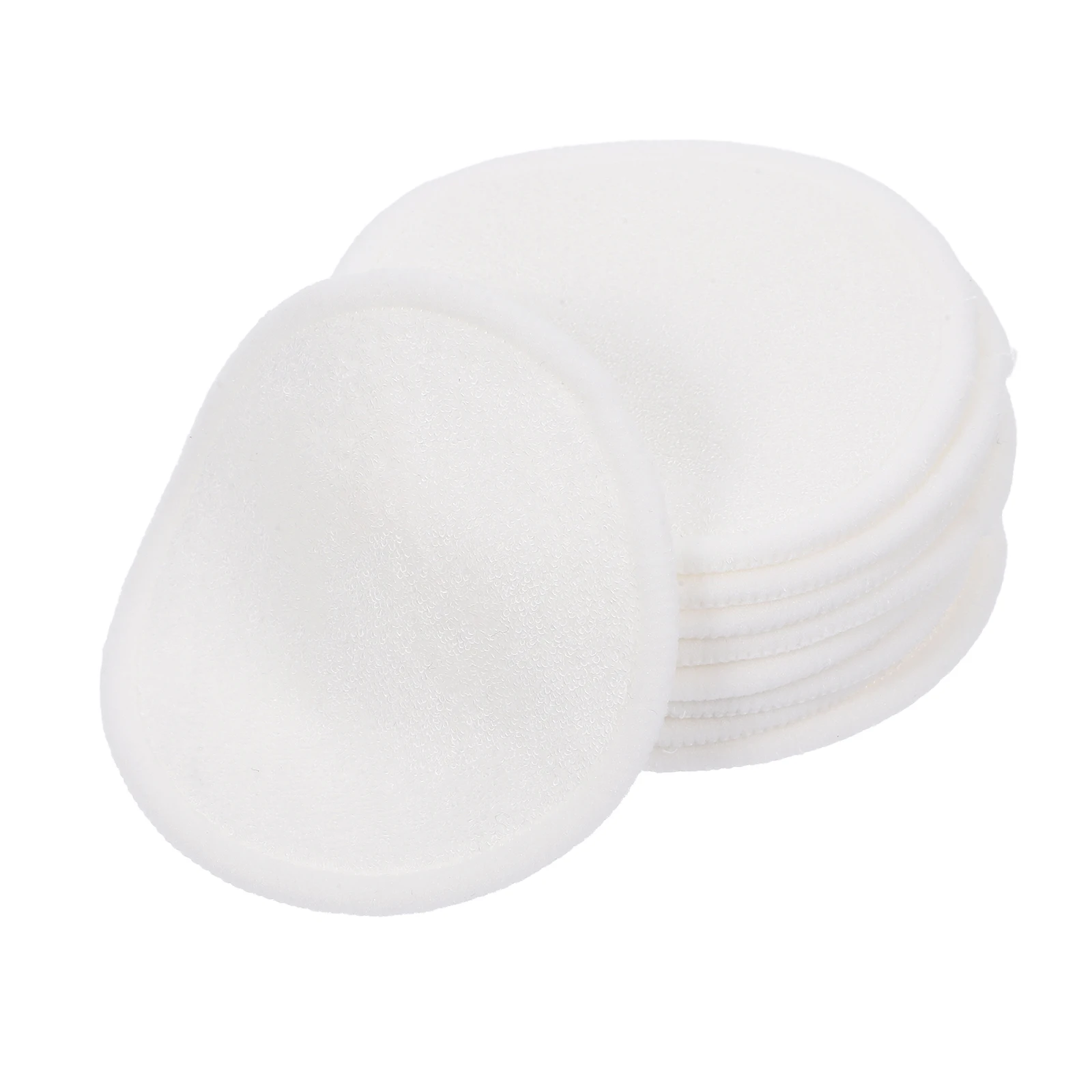 

10pcs Reusable Cotton Pads 8cm Gentle Skin Cleansing Facial Washing Makeup Remover Round Friendly Travel