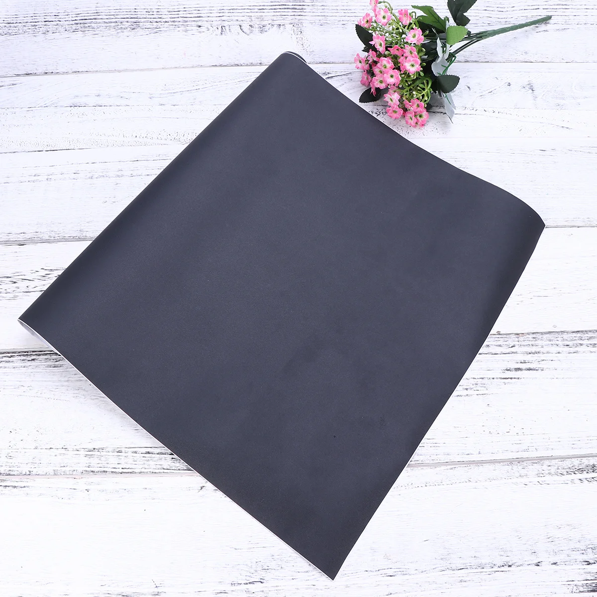 فيلم نافذة الخصوصية السوداء 2 متر طويل 0.4 متر واسعة ذاتية اللصق غرفة سواد فيلم التعتيم للأبواب الزجاجية النوافذ خزائن الخفيفة