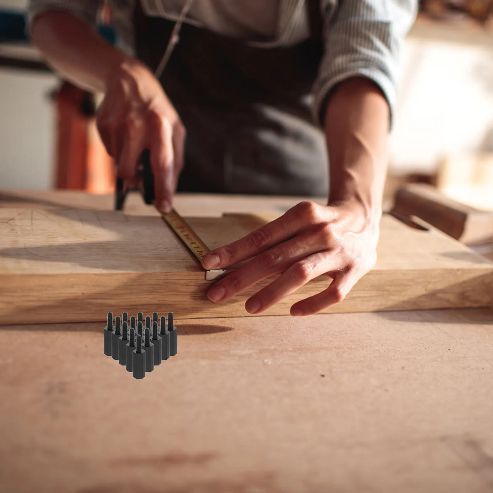 

50 шт. нейлоновые шестигранные стойки M2x10, 6 винтовых прокладок, набор стоек для материнской платы, стильный цвет, профессиональный вид, печатная плата