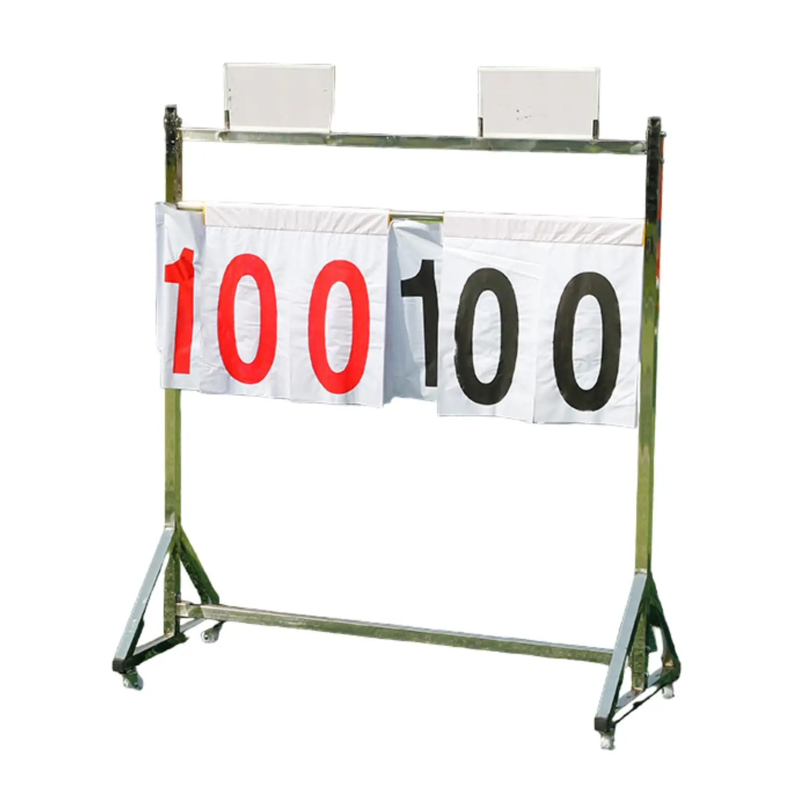 Floor Standing Scoreboard Versatile Scoring Board Score Keeper Score Flipper for Basketball Team Games Outdoor Badminton Tennis