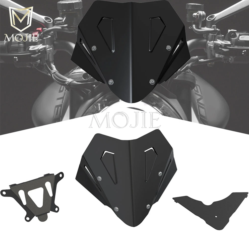 FOR DUCATI MONSTER937 Monster 937 Plus 2021 2022 2023 2024 Motorcycle Windshield Windscreen Wind Screen Bracket Accessories