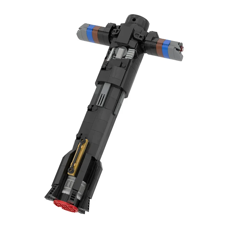 Moc Space War Lightsabered Series Classic Movie Military Weapon Building Block Assembly Model Creative Weapon Kids Toy Gift