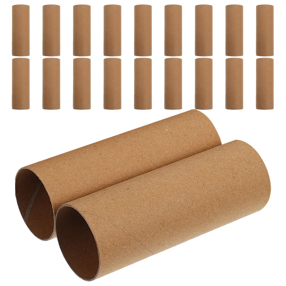 30Pcs 4.32x1.57 Inches Craft Round Tubes DIY Art Supplies Classroom Materials Cardboard Cylinders for Crafts