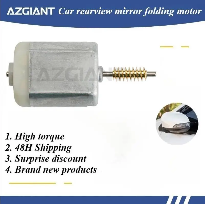 For VW Touareg 7PING Heated/Touareg 7L6 MK1/Touareg MK2/Viloran Toyota Sequoia Right Side Mirror Folding System Motor FC-280