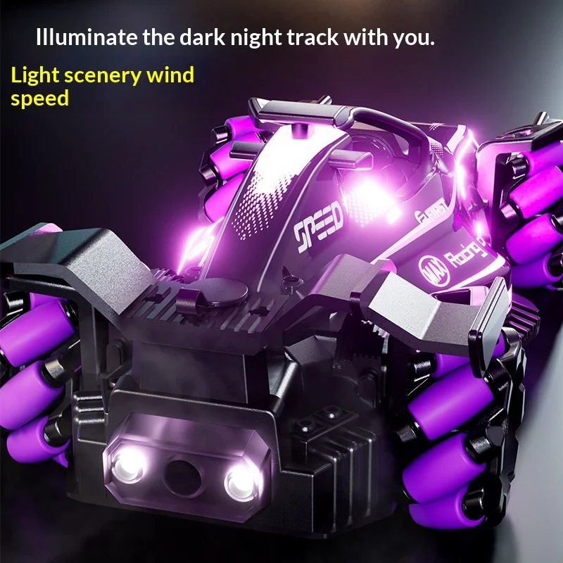 

2026 Радиоуправляемая машина Игрушки для дрифта Автомобиль с дистанционным управлением Игрушки для детей Подарок для мальчика Жест Радио Пульт дистанционного управления Спрей Гоночная игрушка Stuntpeed