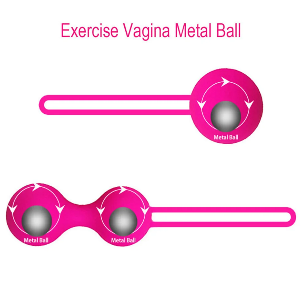 Safe Silicone Vaginal Balls Tighten Kegel Ball Vibrator Vaginal Muscle Trainer Intimate Toys for Adults Bolas Chinas Sex Toys