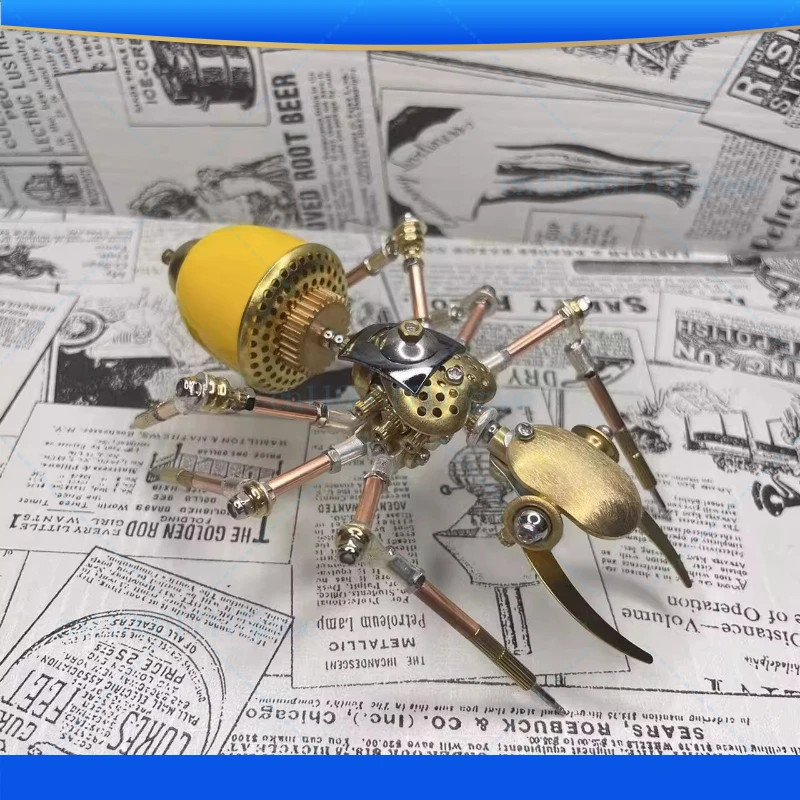 Steampunk Handmade Insects Ant Model Creative Gifts Personalized Modern Gifts Children's Room Tabletop Ornaments