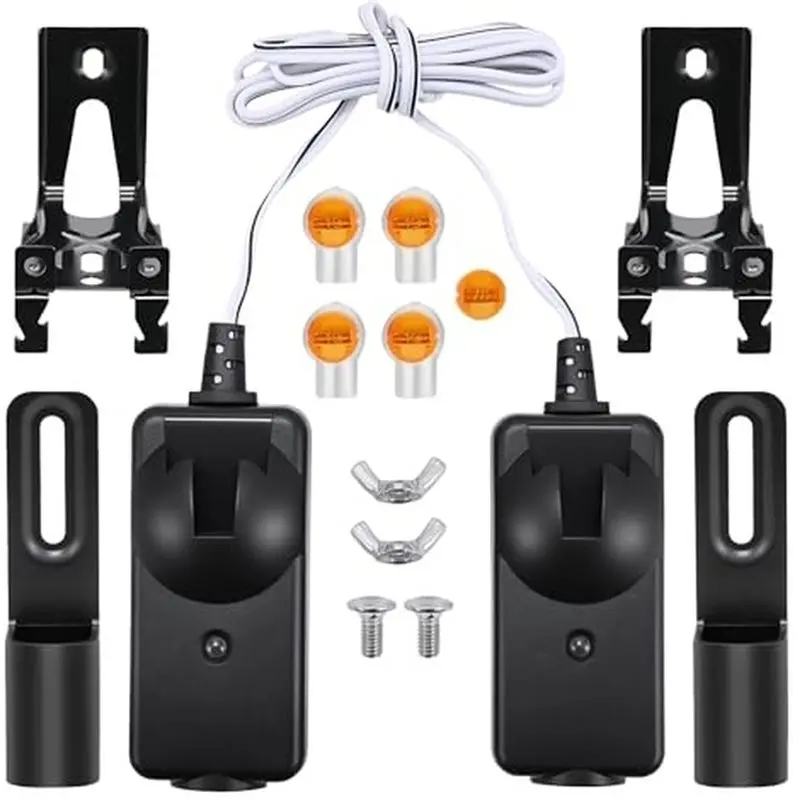 41A5034 Safety Sensor Kit For Liftmaster Chamberlain ,Garage Door Openers Made After 1997,Brackets Sun Shields.