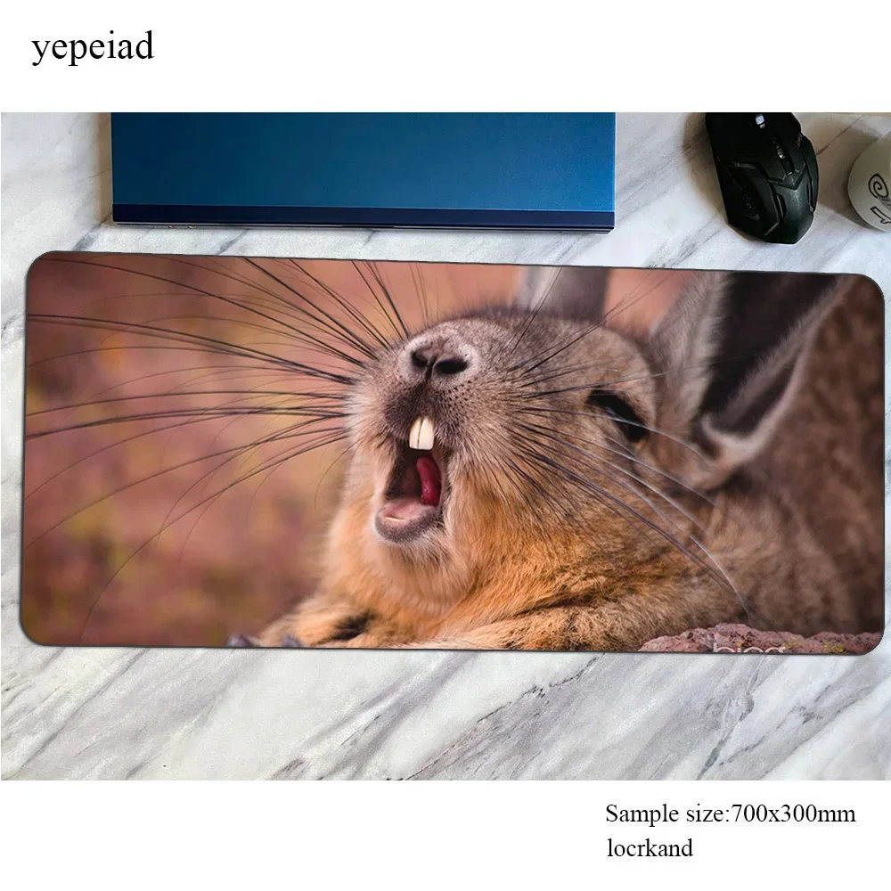 Rabbit cute mousepad 900x400mm gaming mouse pad hot sales computer gamer accessories large mat cute laptop desk protector pads