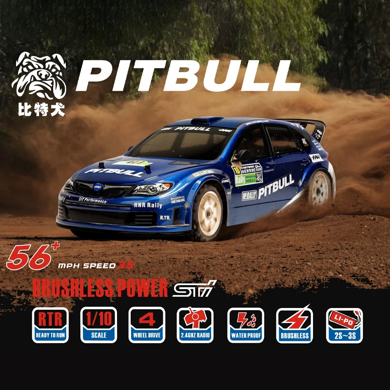 

HNR New H9804-SR 1/10 scale Remote control electric four-wheel drive pull off-road vehicle model PITBULL RC car toy No battery