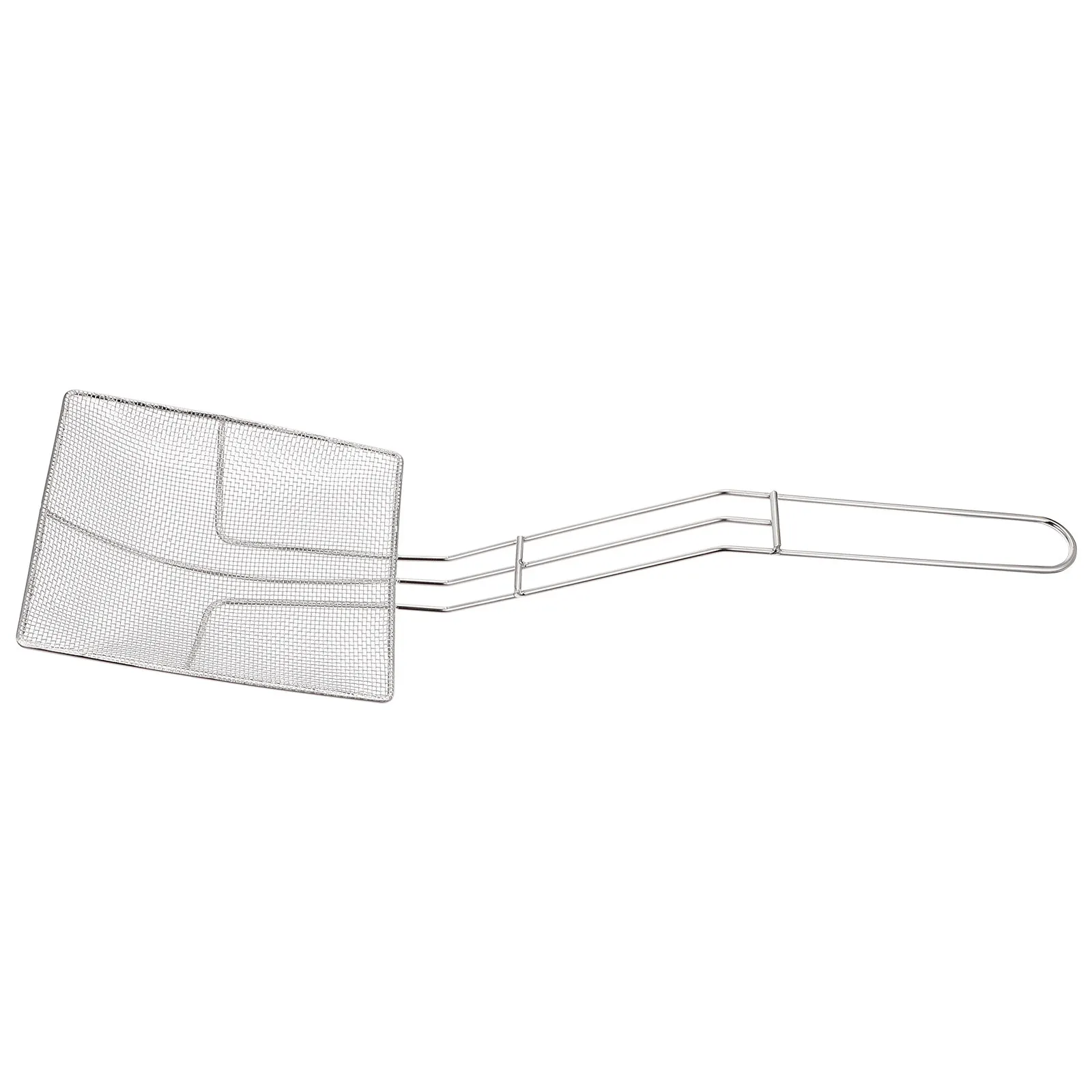 1Pcs Food Grade Stainless Steel Slag Scoop Spoon High Strength Dense Mesh Filter Strainer for Kitchen Cooking Frying Oil Dregs
