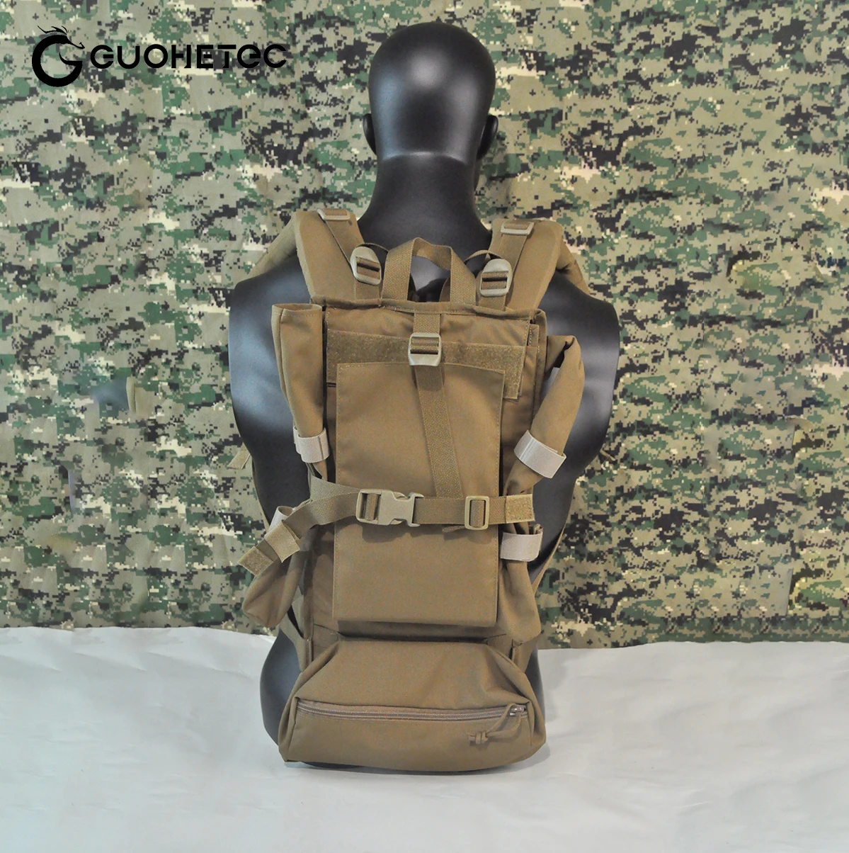 GUOHETEC PMR-171 Radio Technical Assault Backpack Field Multifunctional Backpack Ultra-portable Practical Transceiver Carrier