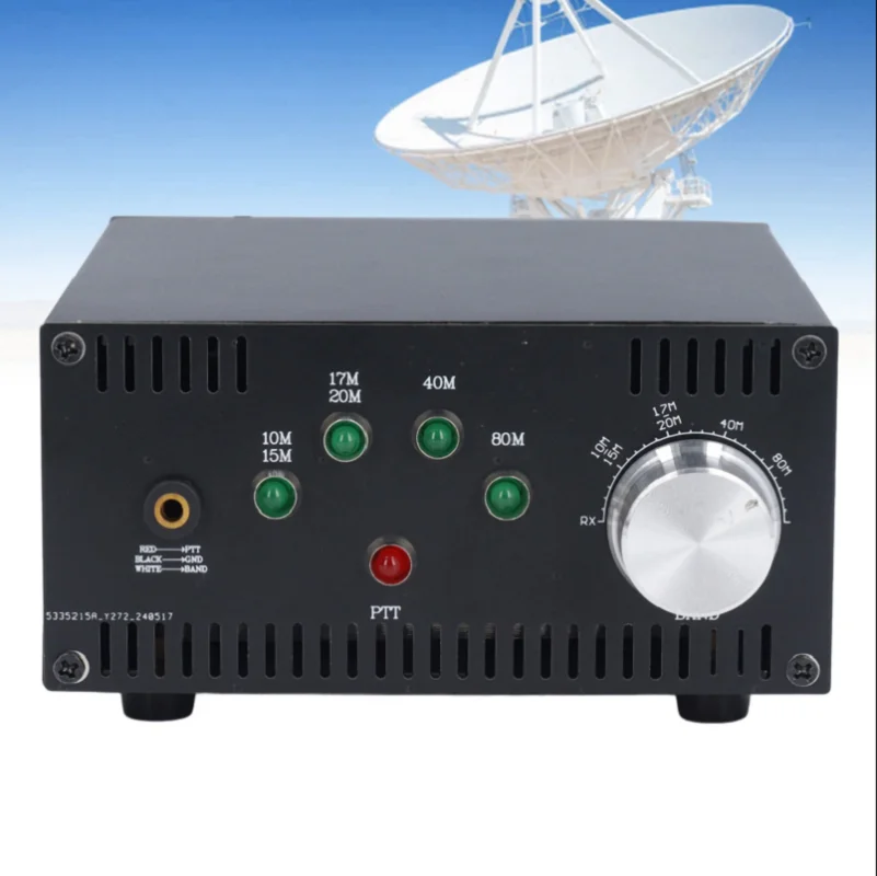 

100W 2MHz-30MHz Power Amplifier Amp Portable Shortwave Power Amplifier 12‑15V