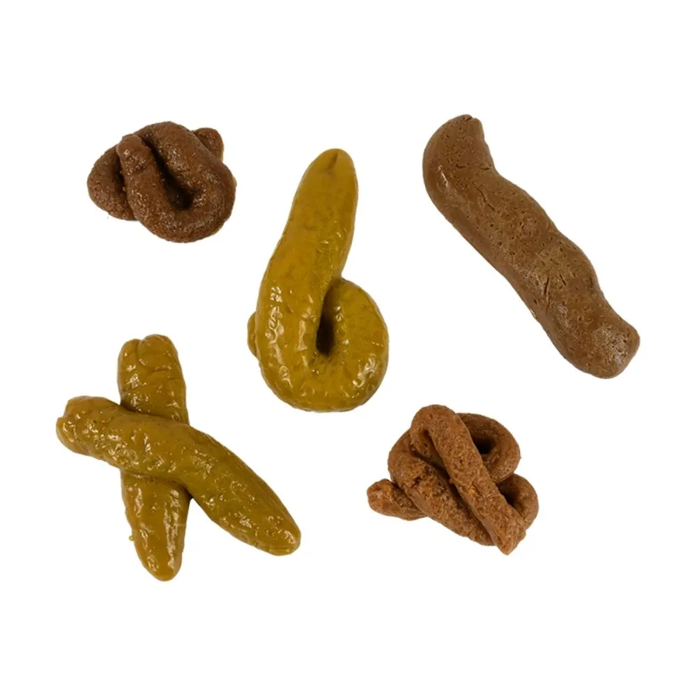 6 أنماط للهالوين مضحك أنبوب المزح اللعب سليم أنبوب وهمية البلاستيك الكلب أنبوب المزح اللعب هالوين يوم كذبة أبريل حفلة هدية لعبة #2