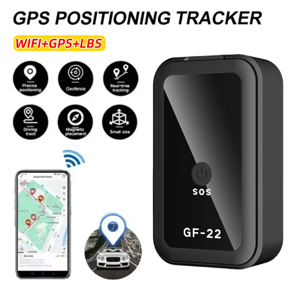 

Car Vehicle Tracking Device WiFi + LBS + GPS Position Car/Person/Pet Location Tracker Anti-Lost Device Pet Vehicle Lost Tracker