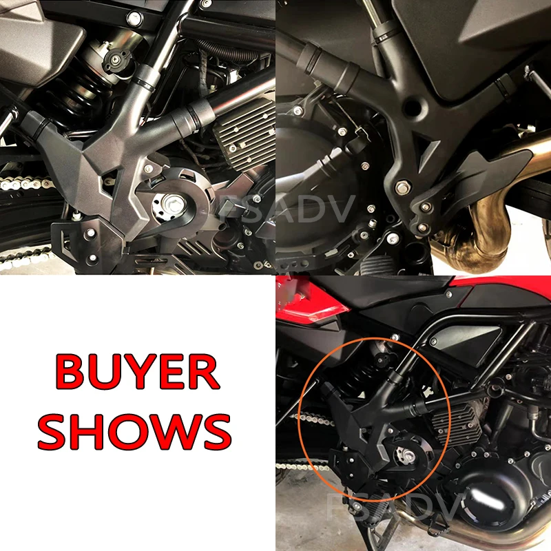 Motorcycle Side Frame Panel Guard Protector Covers For BMW F800GS ADV Adventure F700GS F650GS Twin F 800 700 650 GS 2008-2018