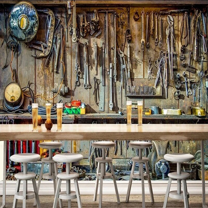 

Современные ностальгические и ретро-инструменты в европейском стиле, роскошное украшение для дома, спальня, диван, фон, настенная декоративная живопись