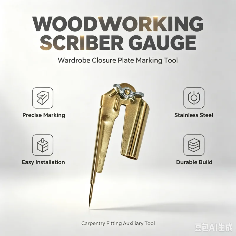Woodworking Marking Gauge - أداة تحديد خطوط الخزانة من الفولاذ