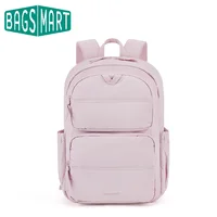 Mochila para ordenador portátil BAGSMART, bolso de viaje informal para mujer de gran capacidad, mochila escolar para niños y niñas