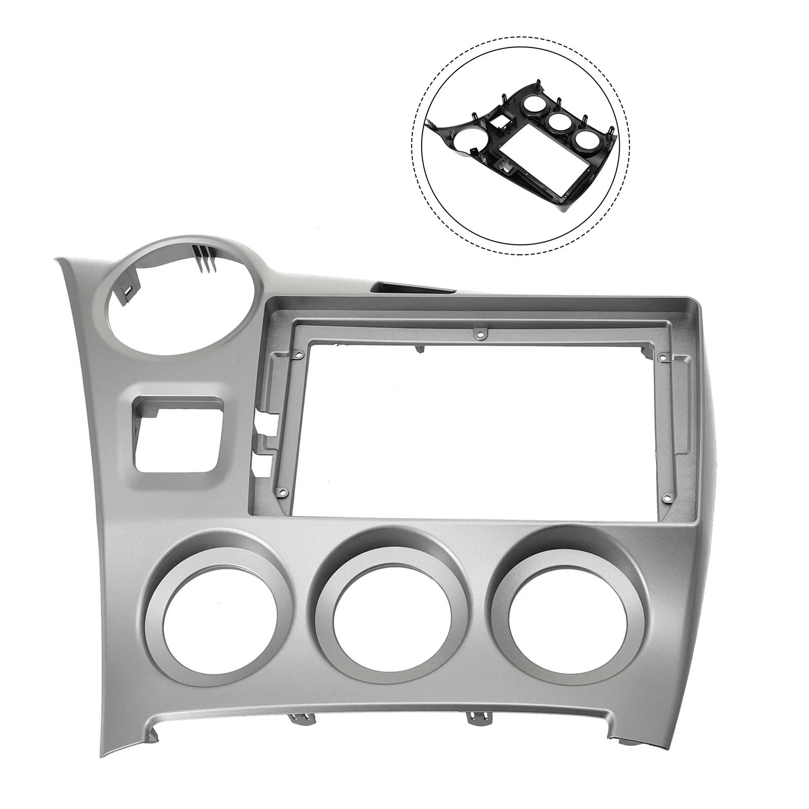 Dashboard For Fascia Frame for 9 inch Car Radios Designed Specifically for Toyota For MATRIX 2009 through 2014 Models